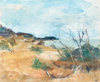 234. Hugo Zuhr, "Stranden om våren" (Beach in the spring).