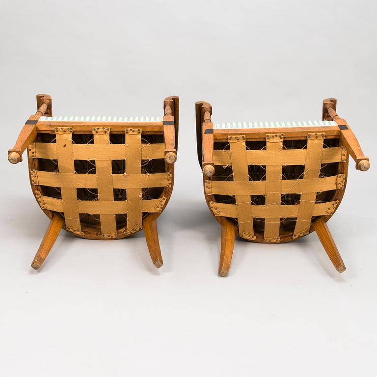 A 1920's 5-piece sofa suite.