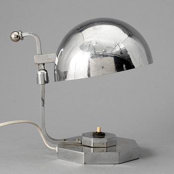 BORDSLAMPA, art deco, 1940-tal.