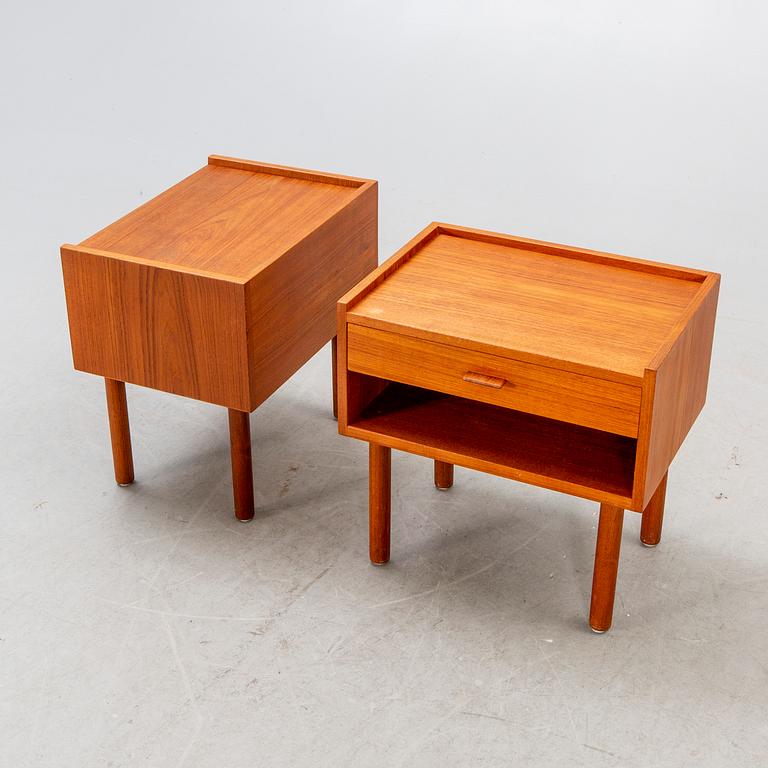Hans J Wegner, sängbord ett par Ry möbler Danmark 1900-talets senare del.