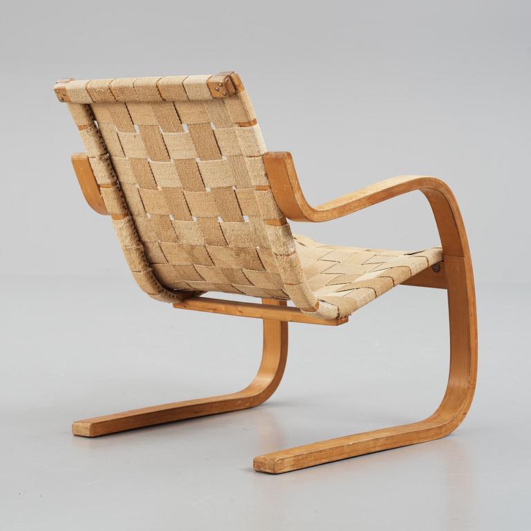 Alvar Aalto, a model 30/406 chair, Aalto Design Hedemora for Artek,  designed in 1939.