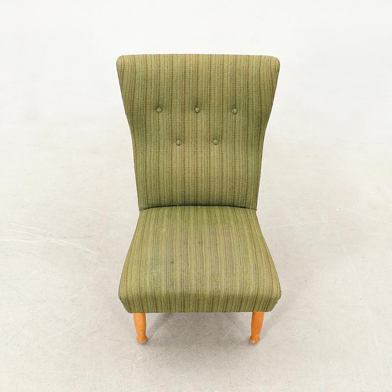 Elias Svedberg, armchair by Nordiska Kompaniet (NK), 1950s Swedish Modern.