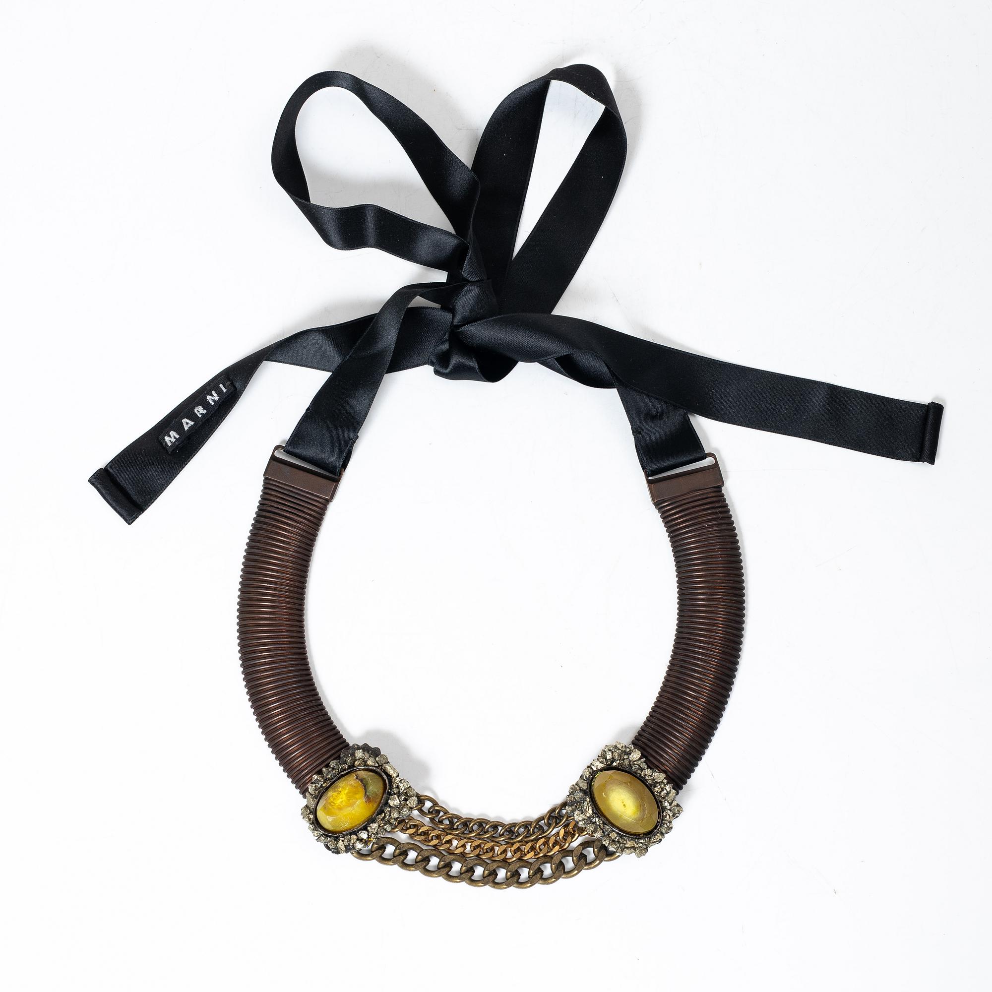 Marni, necklace.