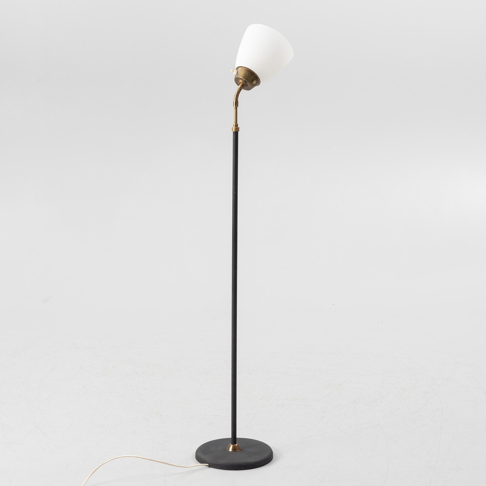 A floor lamp, EWÅ, mid 20th Century.