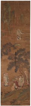 928. Pingyang Jixiang, The Immortals in a landscape setting,