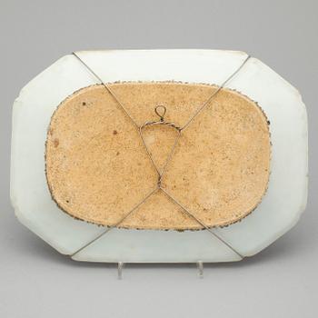 STEKFAT, porslin, Kina, Qianlong, 1700-tal.