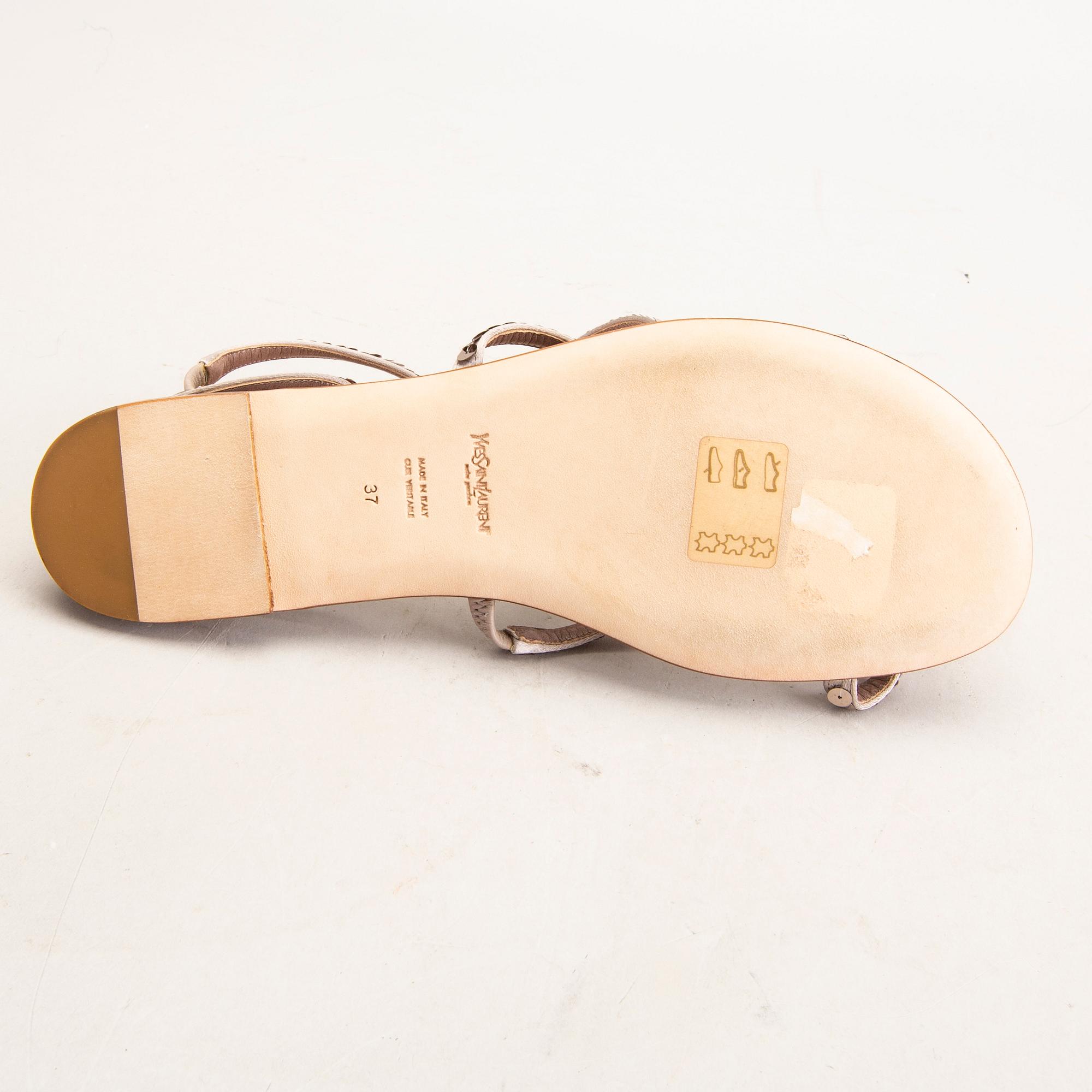 Yves Saint Laurent, sandaler, strl 37.