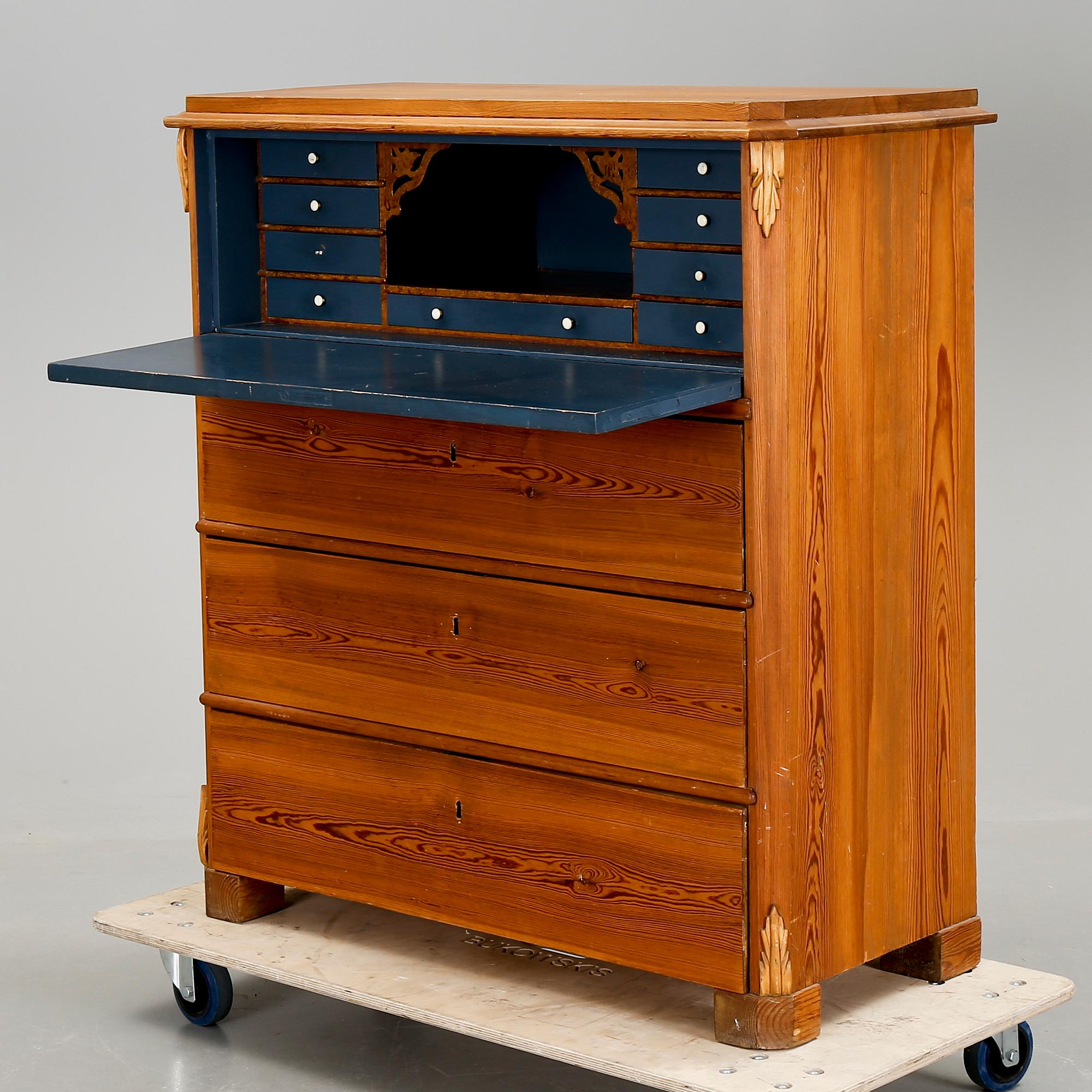 SEKRETÄR, furu. 1800-talets slut.