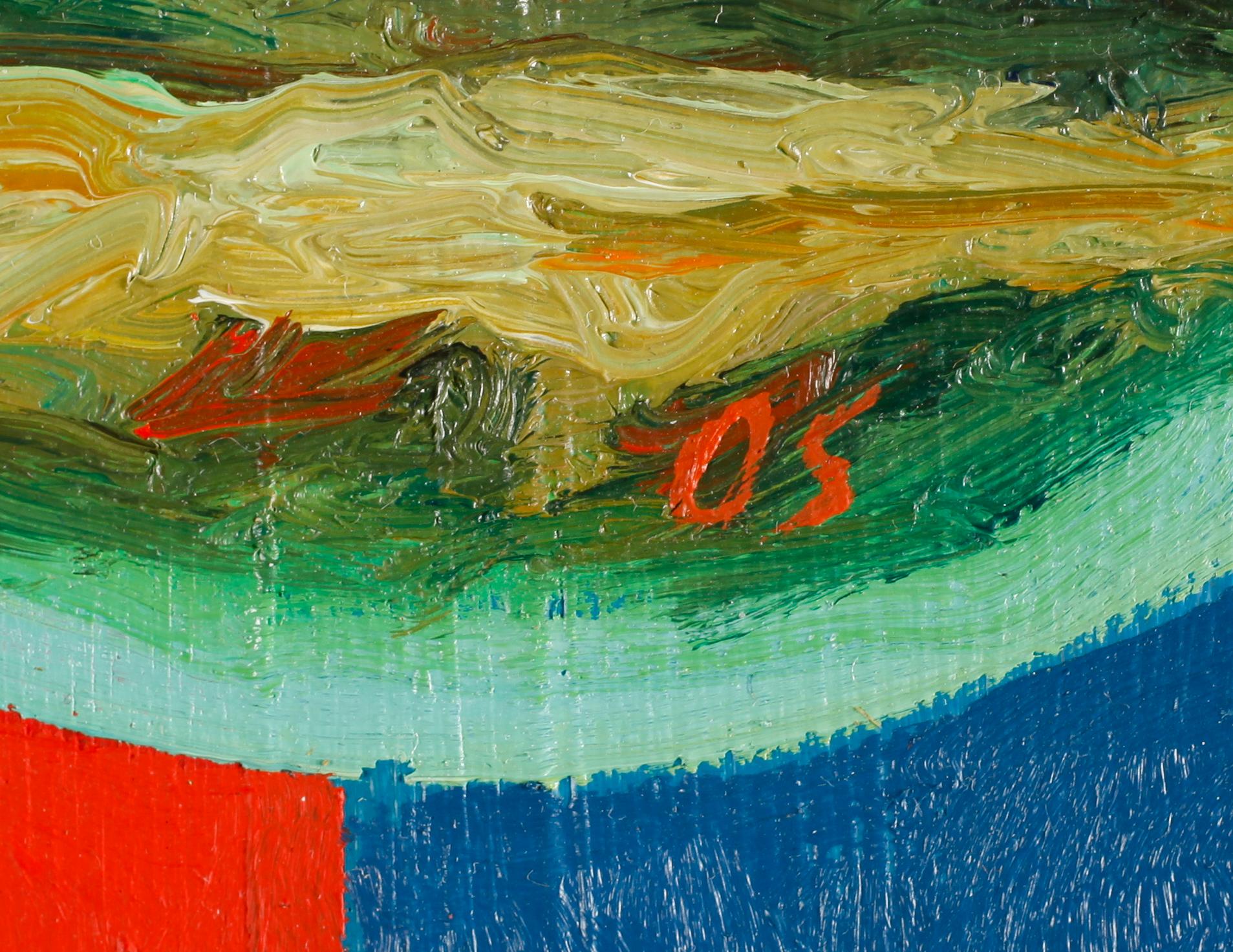 OLLE SCHMIDT, olja på duk, signerad och daterad  -94.