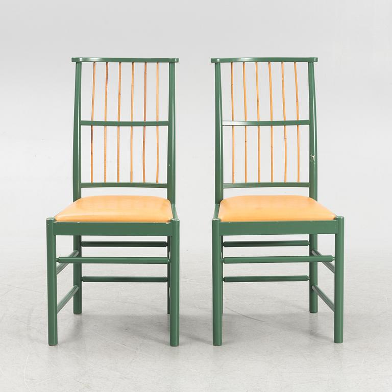 Josef Frank, stolar, 6 st, modell 2025, Firma Svenskt Tenn.