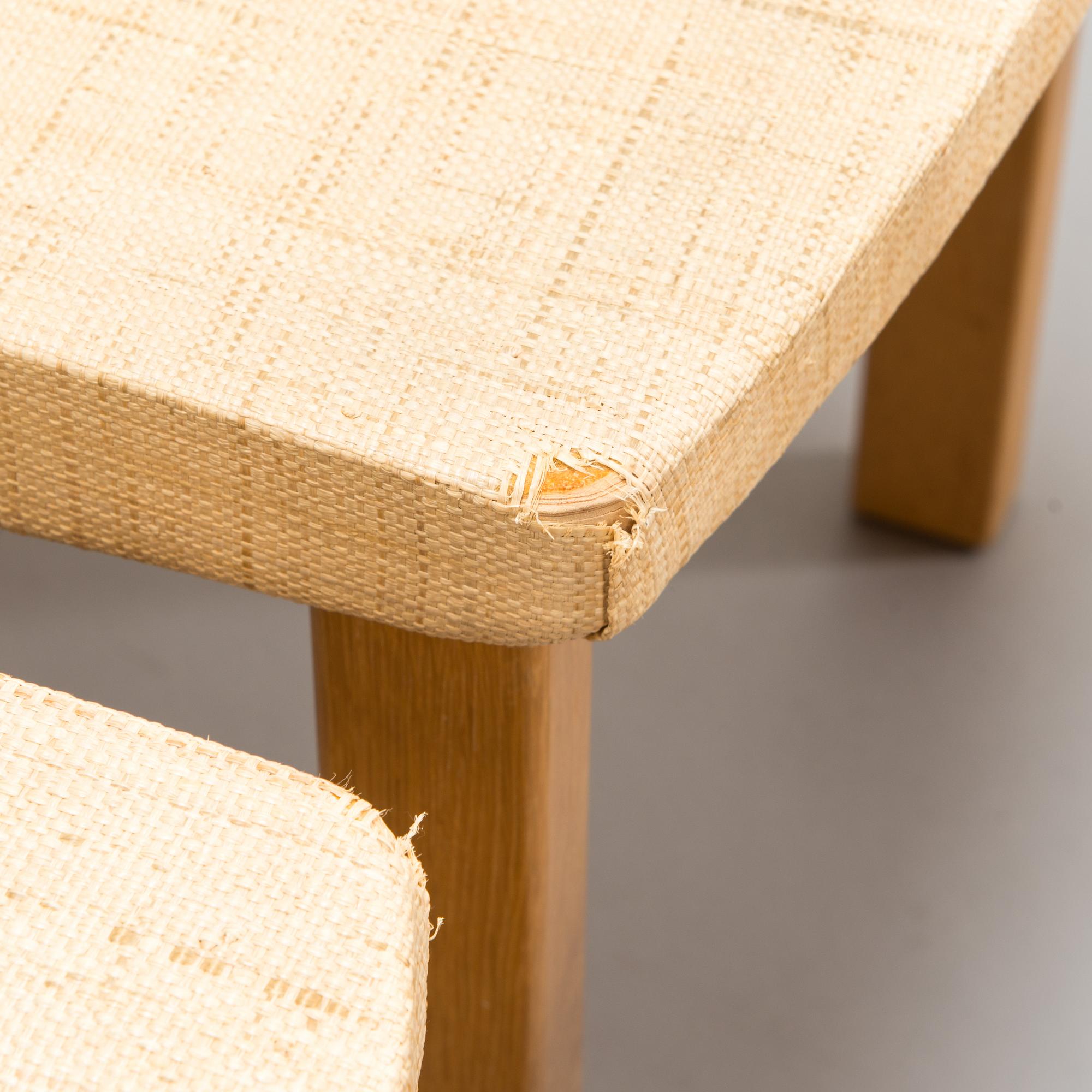 Olavi Hänninen, A set of 10 'Tuomas' dining chairs,  for Huonekalu Mikko Nupponen, Finland 1950s.