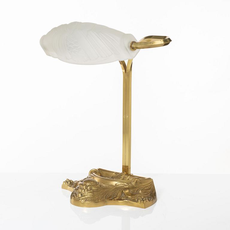 Bordslampa, Jugendstil, Frankrike, 2000-tal.
