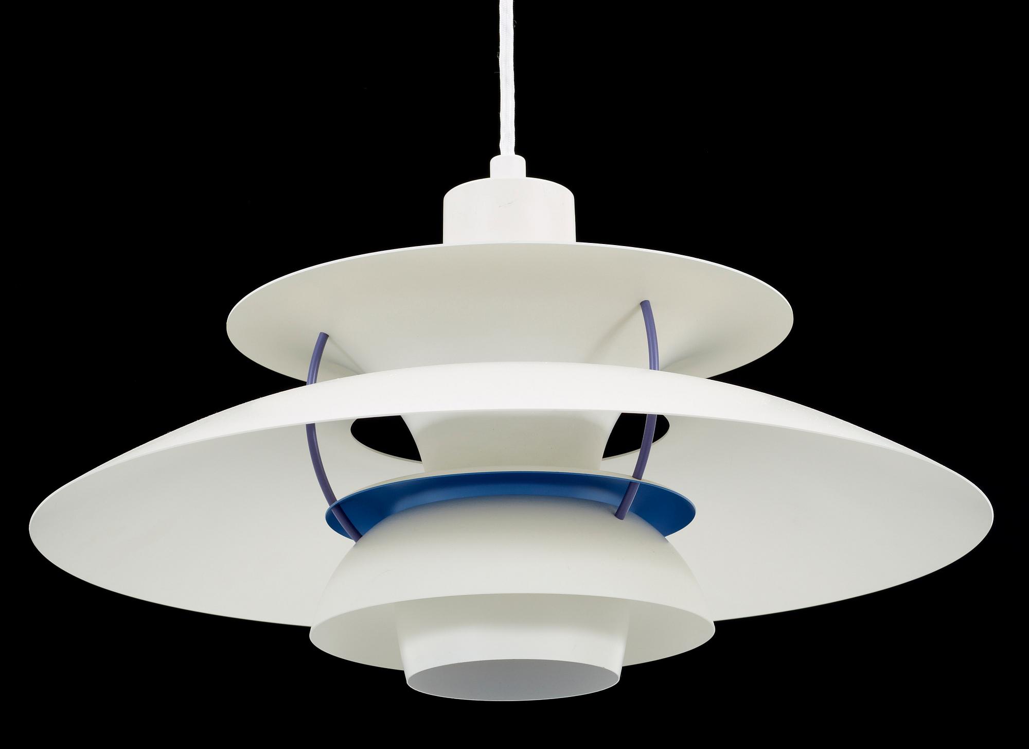 TAKLAMPA, Ph-lampa, Poul Henningsen, Louis Poulsen. H 30.