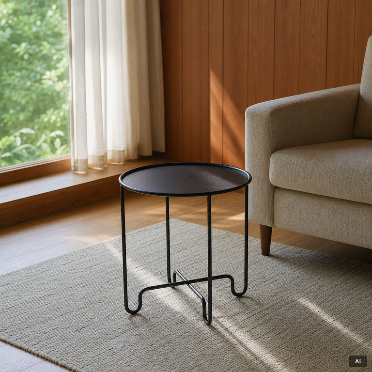 Caroline Ek, Coffee table, "Coco Tea Black", Coco Collection, Caroline Ek Design, Sweden.
