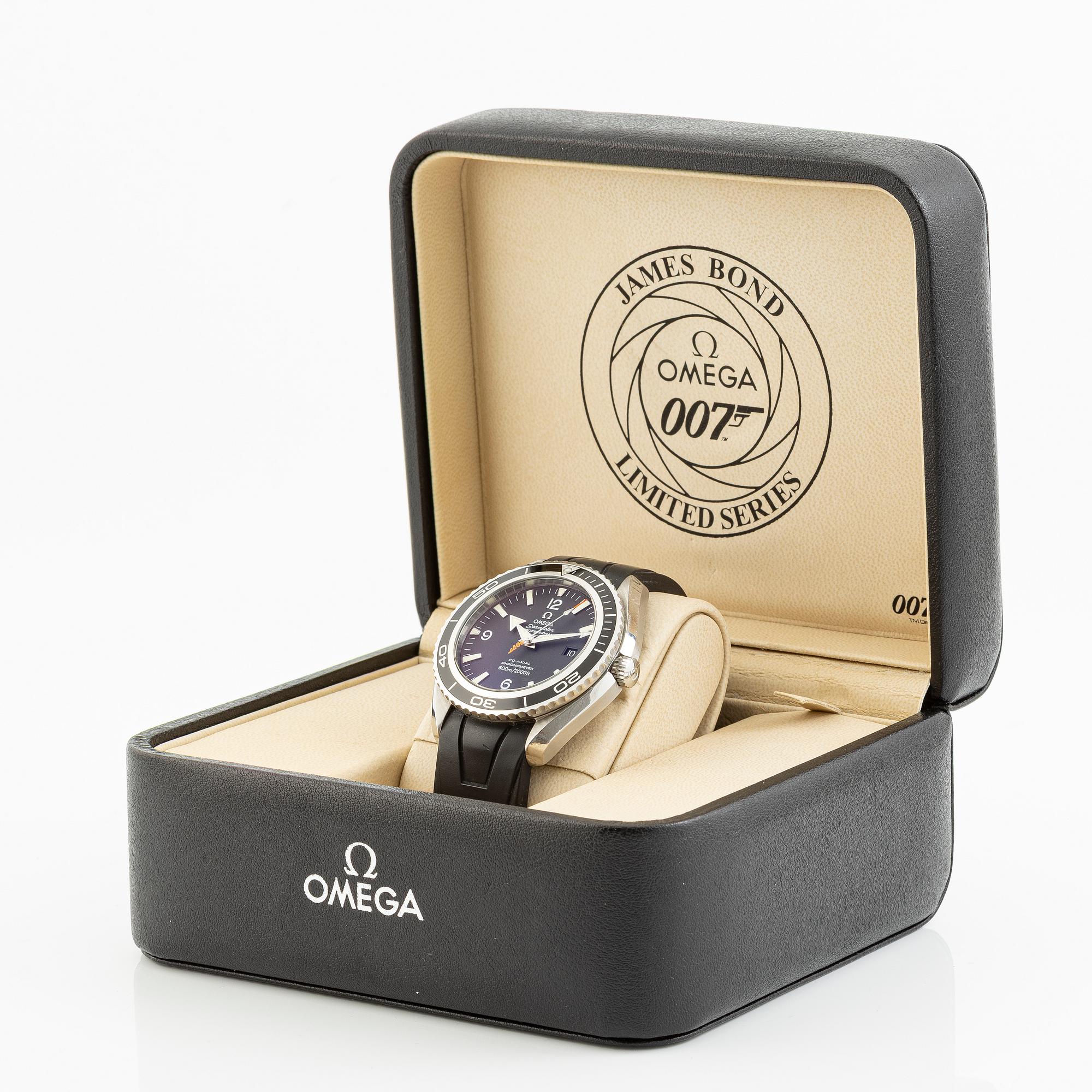 Omega, Seamaster, Planet Ocean 600M, Casino Royale, wristwatch, 45 mm.
