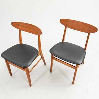 Thomas Harlev, stolar, ett par, modell 210, Farstrup, Danmark, 1960-tal.