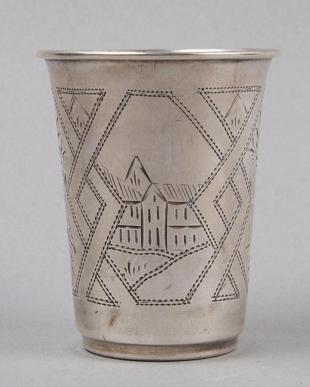 BÄGARE, silver, Ryssland.