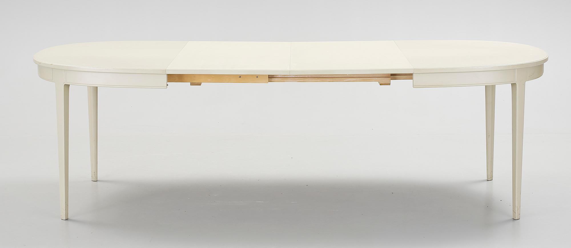 MATGRUPP, 5 delar, "Herrgården", Carl Malmsten, Bodafors, 1969.