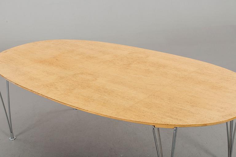 A BRUNO MATHSSON AND PIET HEIN "SUPERELLIPS" TABLE, by Bruno Mathsson International, Värnamo.