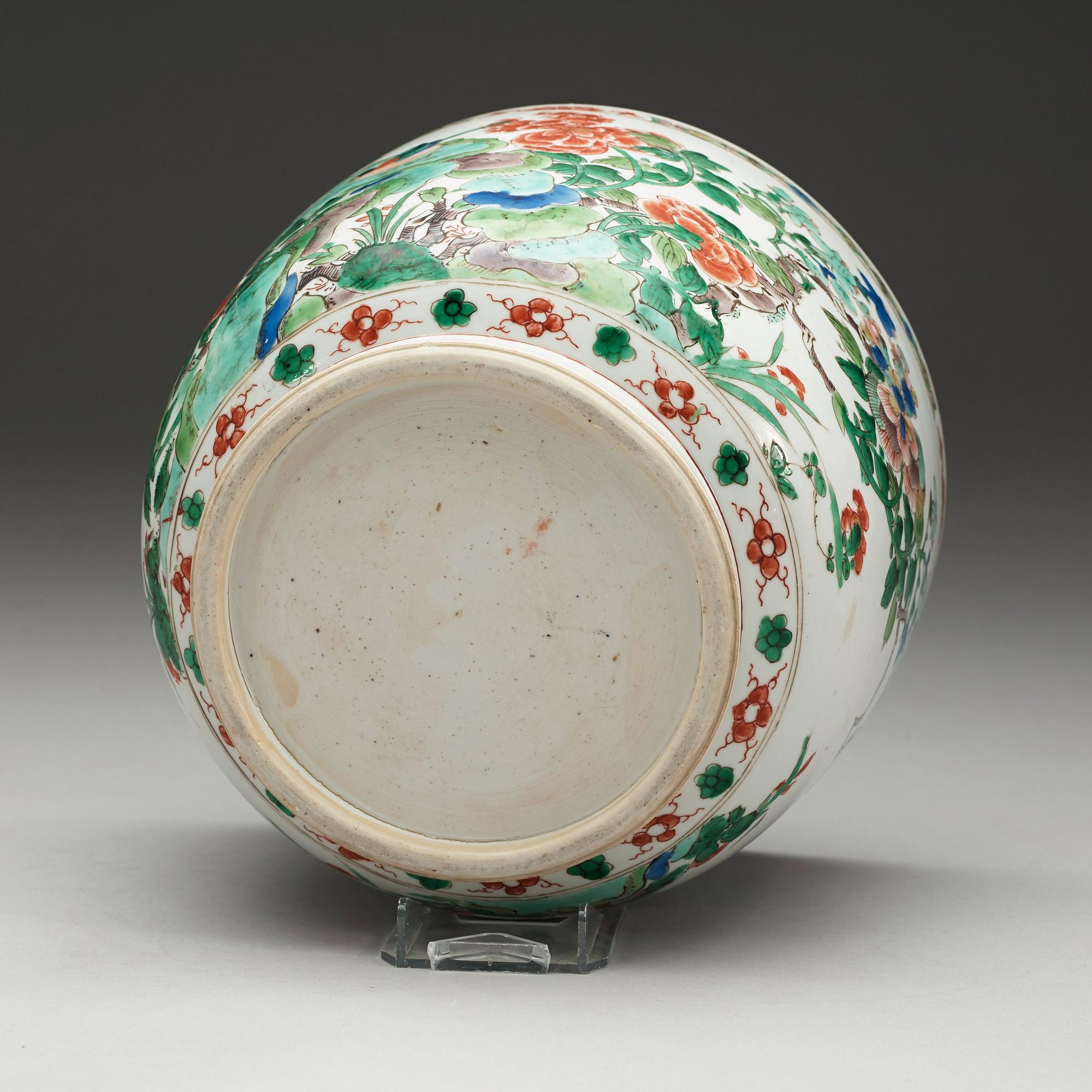 TERRIN, porslin. Qing dynastin, Kangxi (1662-1723).