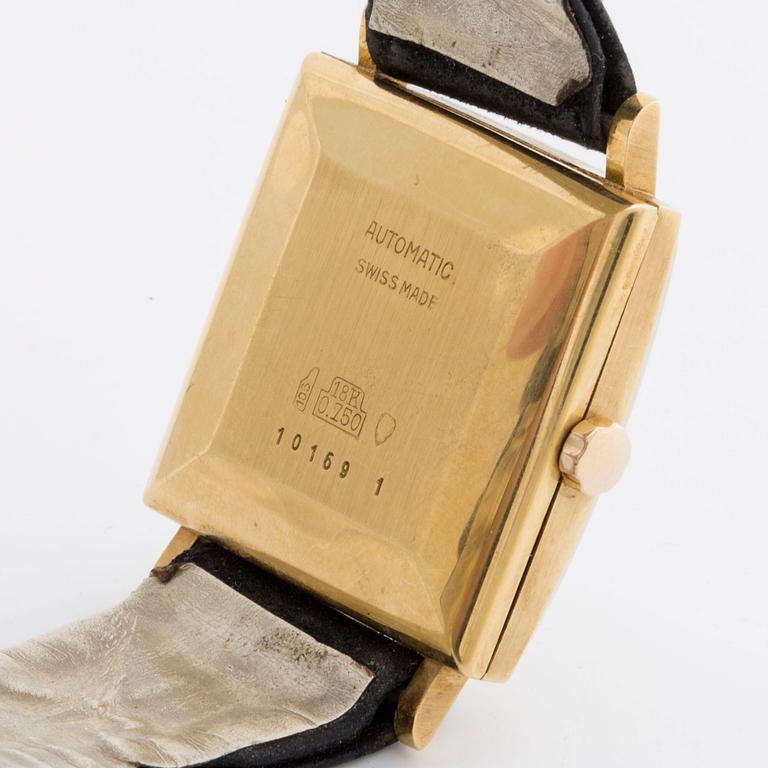 CANDINO Superautomatic Gold Signs, wrist watch, 18K gold, 29 mm.