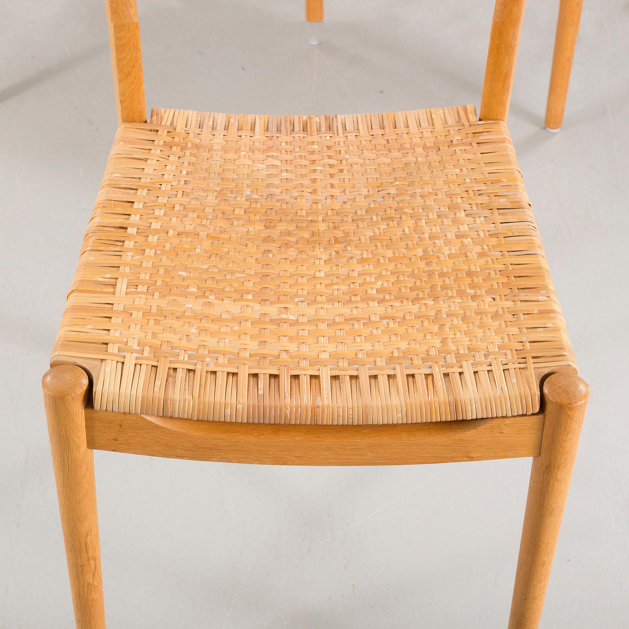 STOLAR, 6 st, Sibast Furniture, Danmark, 1900-talets mitt.