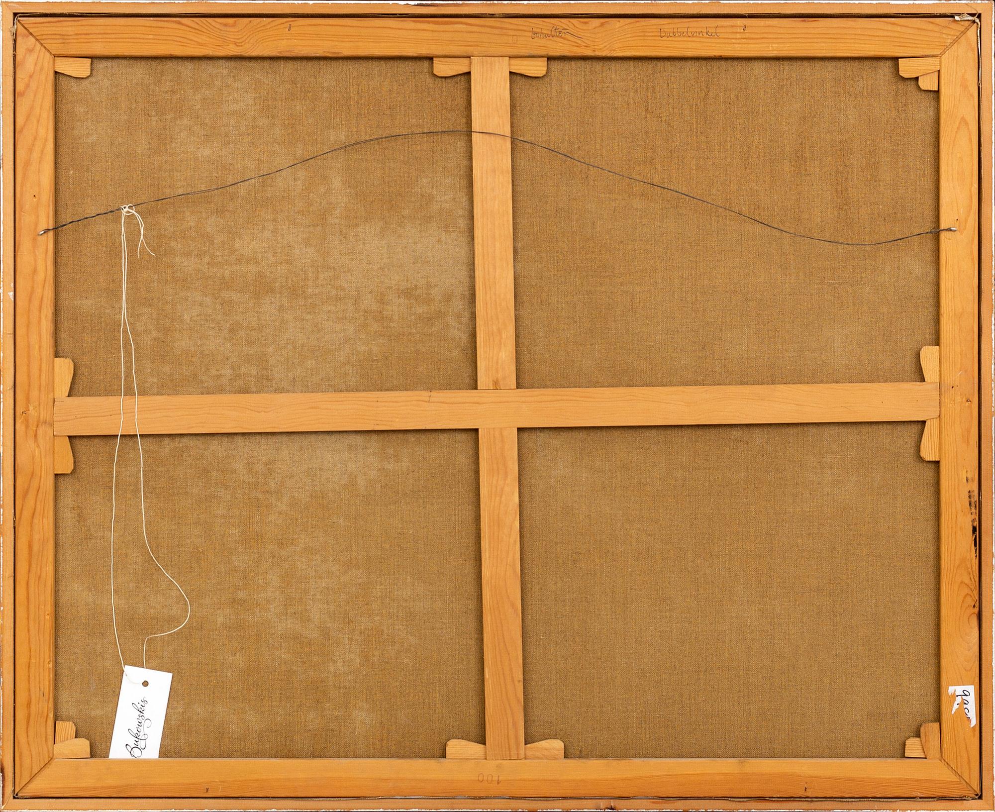 BO HULTÉN, olja på duk, signerad och daterad 66.