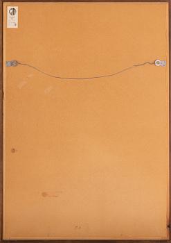 A mid 20th century mirror, AB Glas & Trä, Hovmantorp.