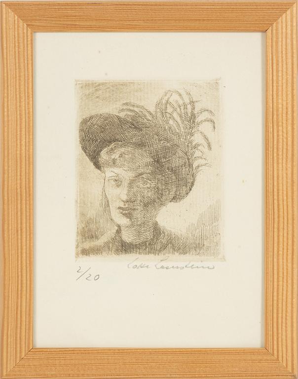 Lotte Laserstein, Dam i hatt.