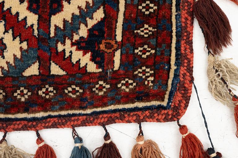 A Yomud Asmalyk, north Turkmenistan, c. 120 x 60 cm.