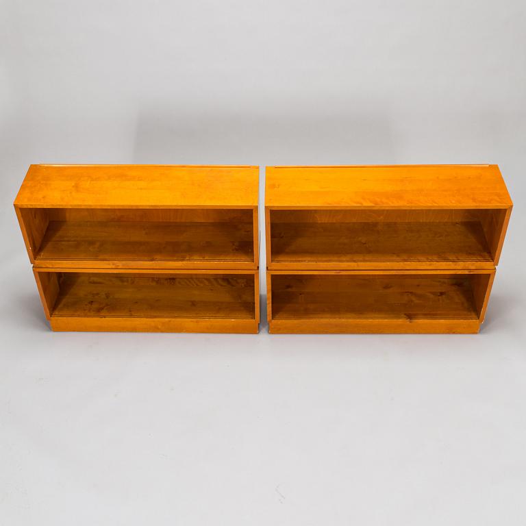 Aino Aalto, Two 1940's bookshelf/bookcabinet for O.Y. Huonekalu- ja Rakennustyötehdas A.B.