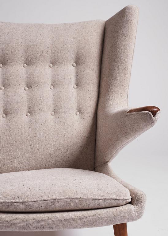 Hans J. Wegner, a 'Papa Bear' armchair, AP-stolen, Denmark 1950-60s.