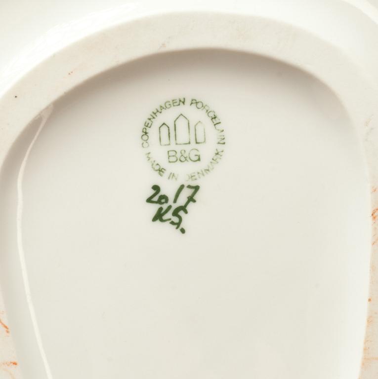 FIGURINER, 4 st, porslin, Bing & Gröndahl. Bl a Axel Locher. 1900-talets andra hälft.