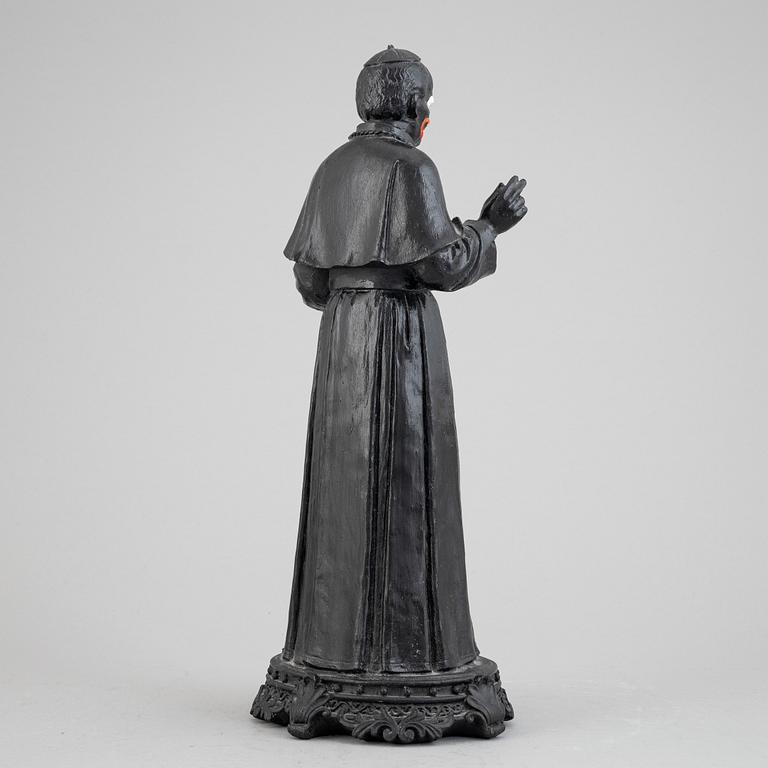 Makode Linde, sculpture painted plastic signed.