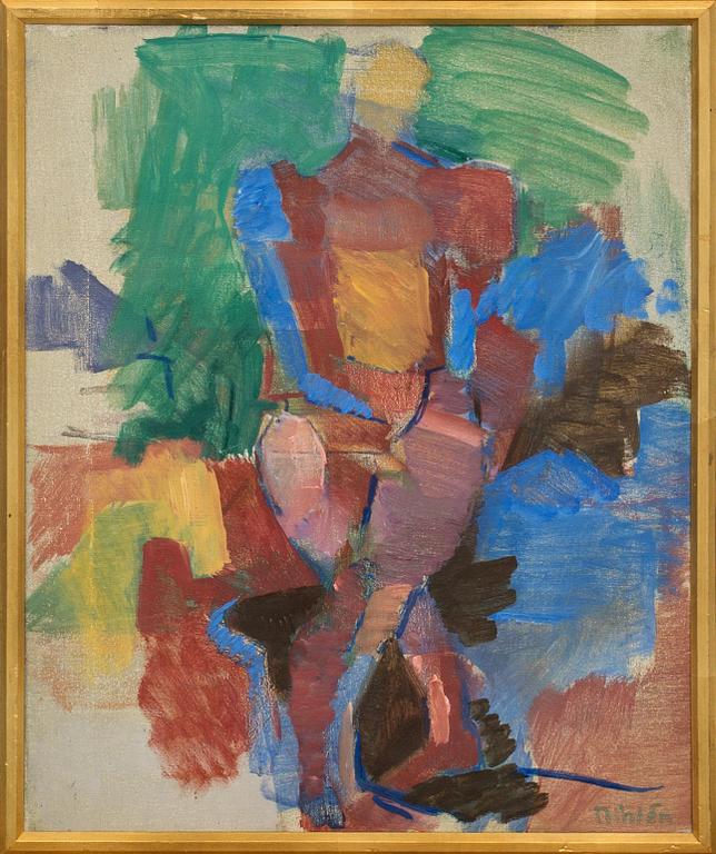 STAFFAN NIHLÉN, oil on canvas, signed.