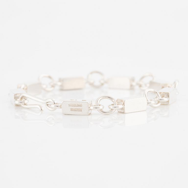 a bracelet, sterling silver, Lund 1968.