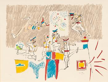 214. Roberto Matta, STRATEGY MEETING.