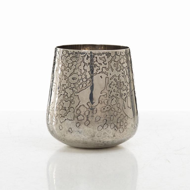 Olle Ohlsson, a silver beaker, Stockholm 1965.