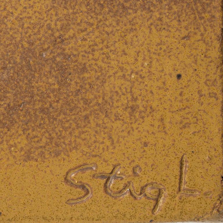 Stig Lindberg, väggrelief, stengods, Gustavsberg.
