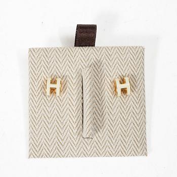 Hermès, earrings, "Mini Pop H".