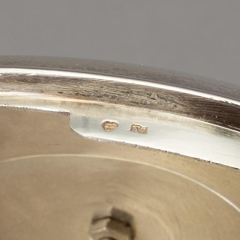 JACOB ENGELBERTH TORSK, silver, Stockholm, 1903. Vikt 526 gram.