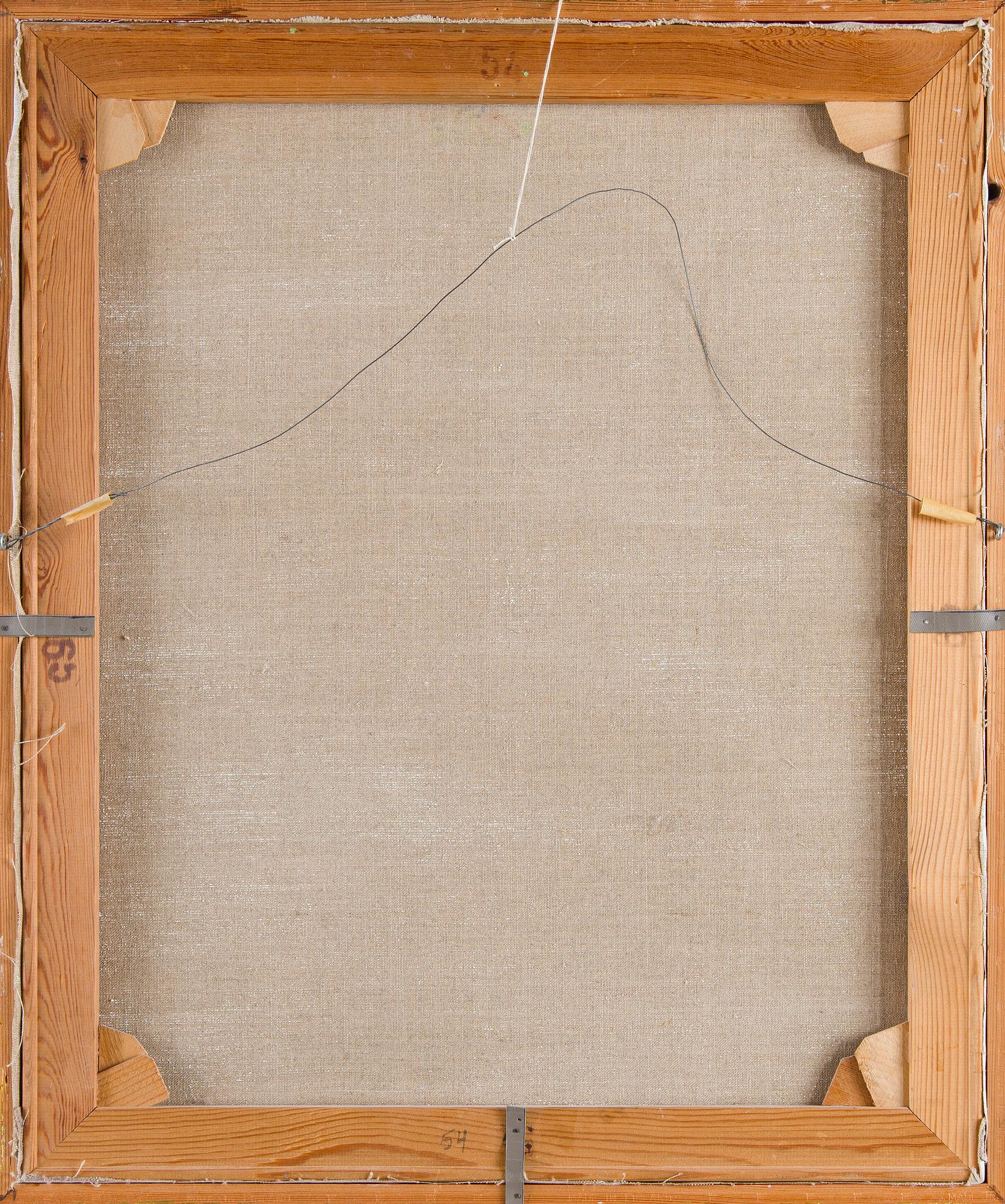 Paul Grönholm, Blommor i vas.