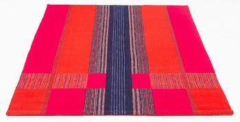 Margareta Wilk, a tapestry, "Rosmarin", flat weave, ca 194 x 133 cm, signed.