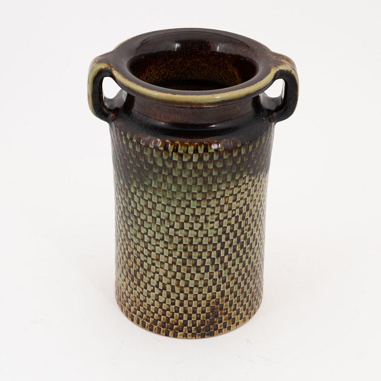 Stig Lindberg, a stoneware vase, Gustavsbergs studio.