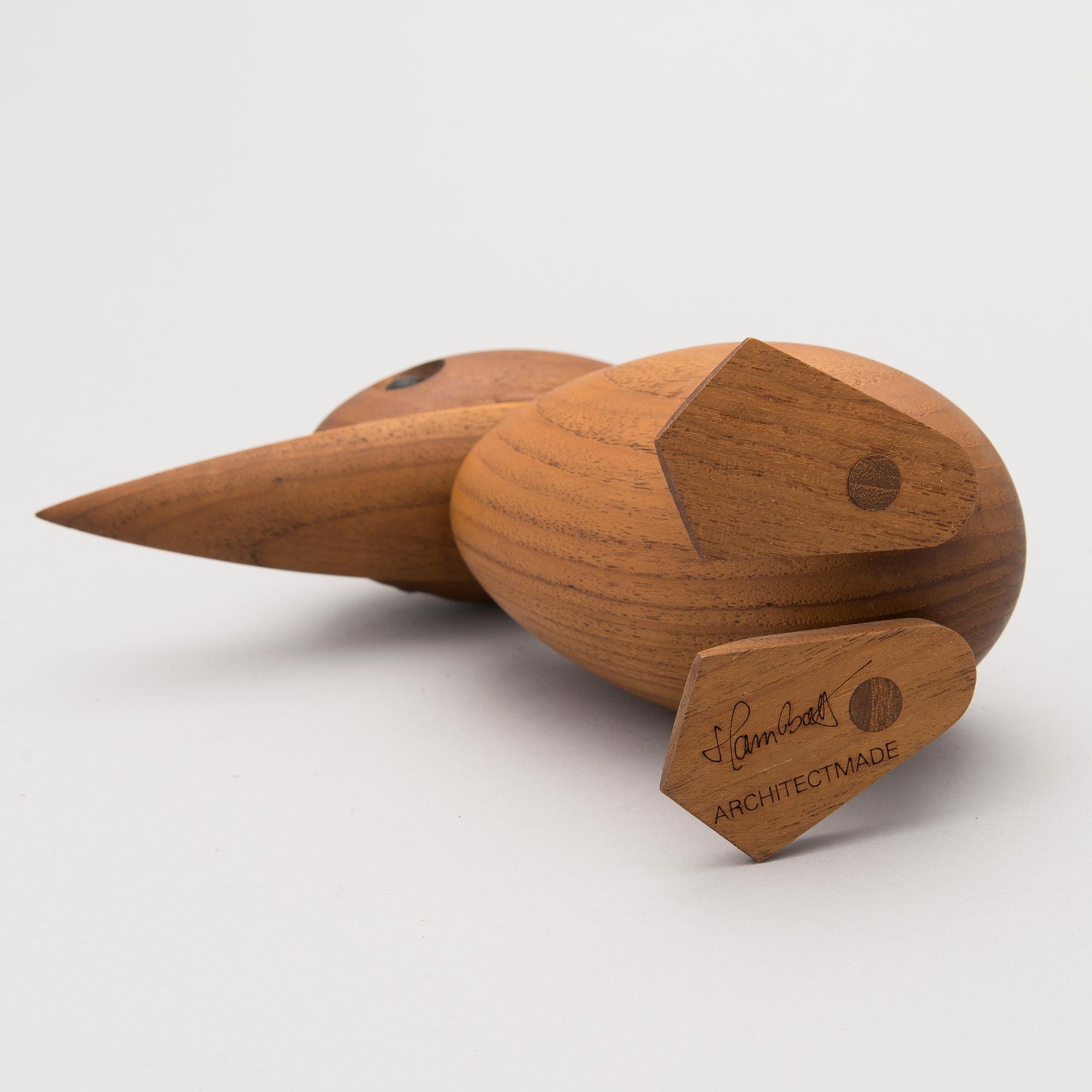 HANS BÖLLING, FIGURIN, teak, Danmark, 1950/60-tal.