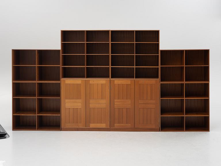 Mogens Koch, Modular shelf, "Byggereolen", Rud Rasmussens Snedkerier. Denmark, second half of the 20th century.