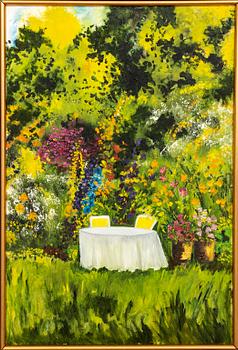 Ann-Marie Jönsson, oil on canvas signed and dated 92.