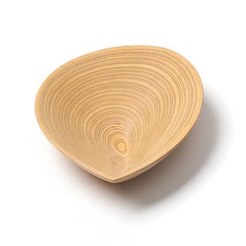 Tapio Wirkkala, a laminated birch plywood dish, Finland 1950's.