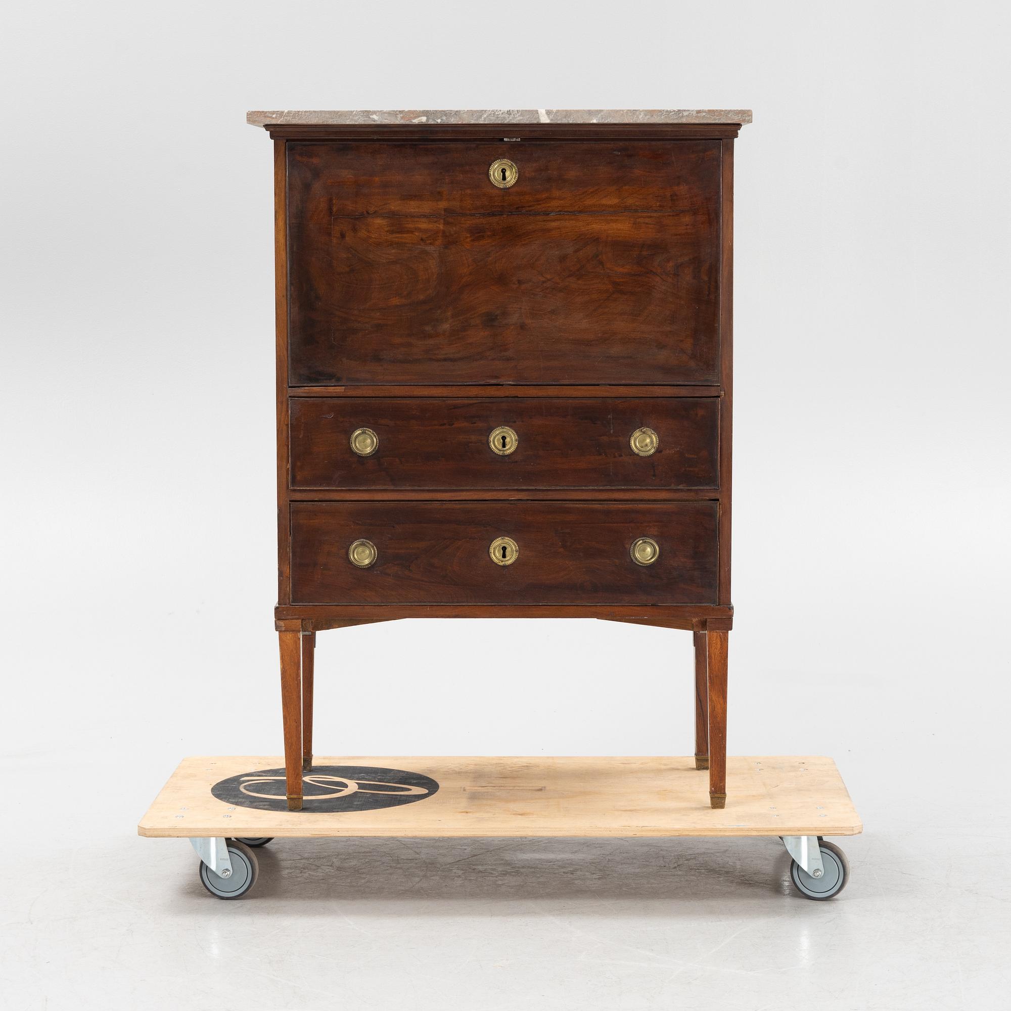 A early 19th century secretaire.
