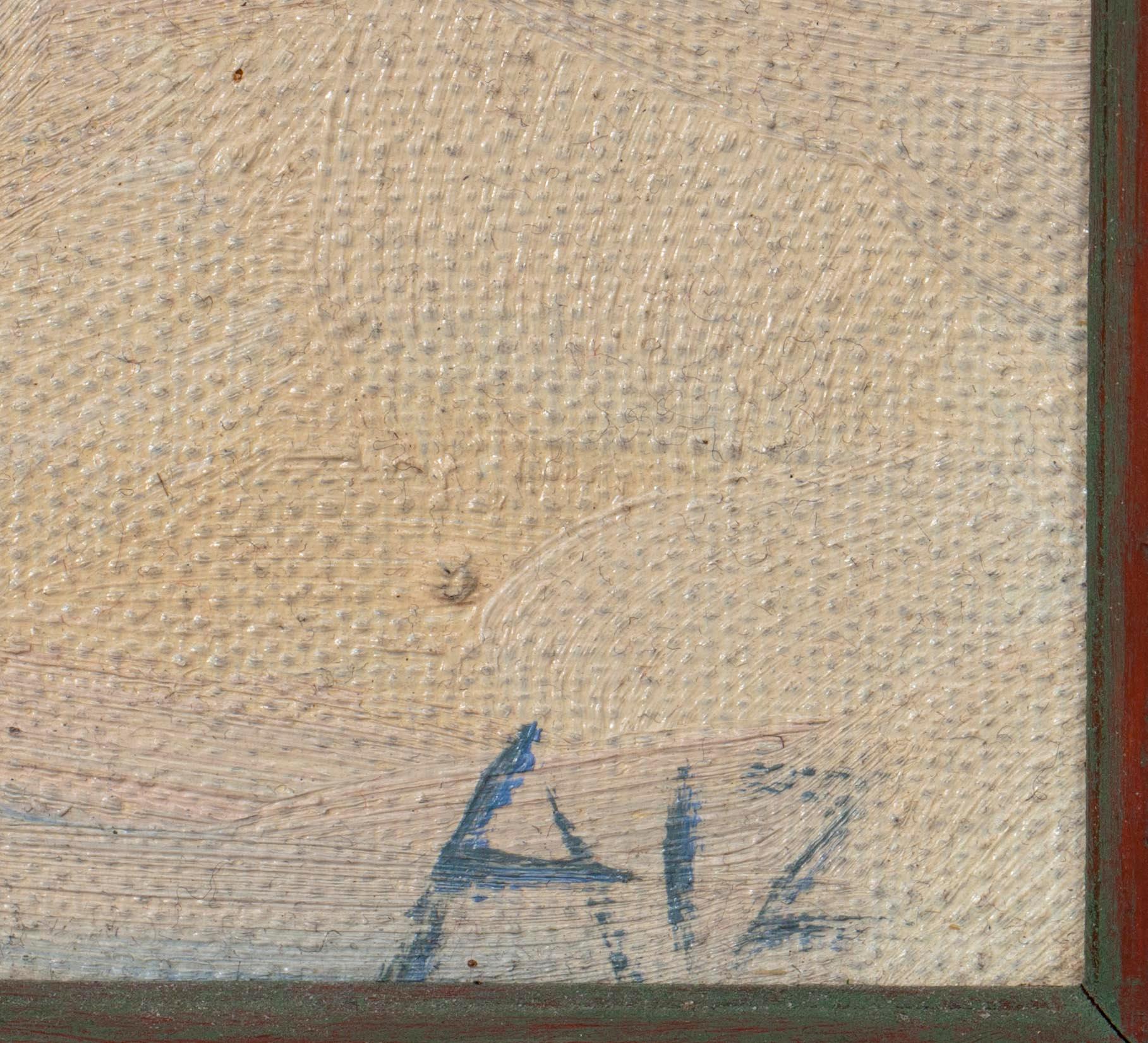 IVARS AIZKALNS, Olja på duk, sign. och dat. a tergo 2001.